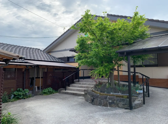 穏やかな雰囲気の庭園