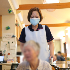 スタッフと利用者の交流