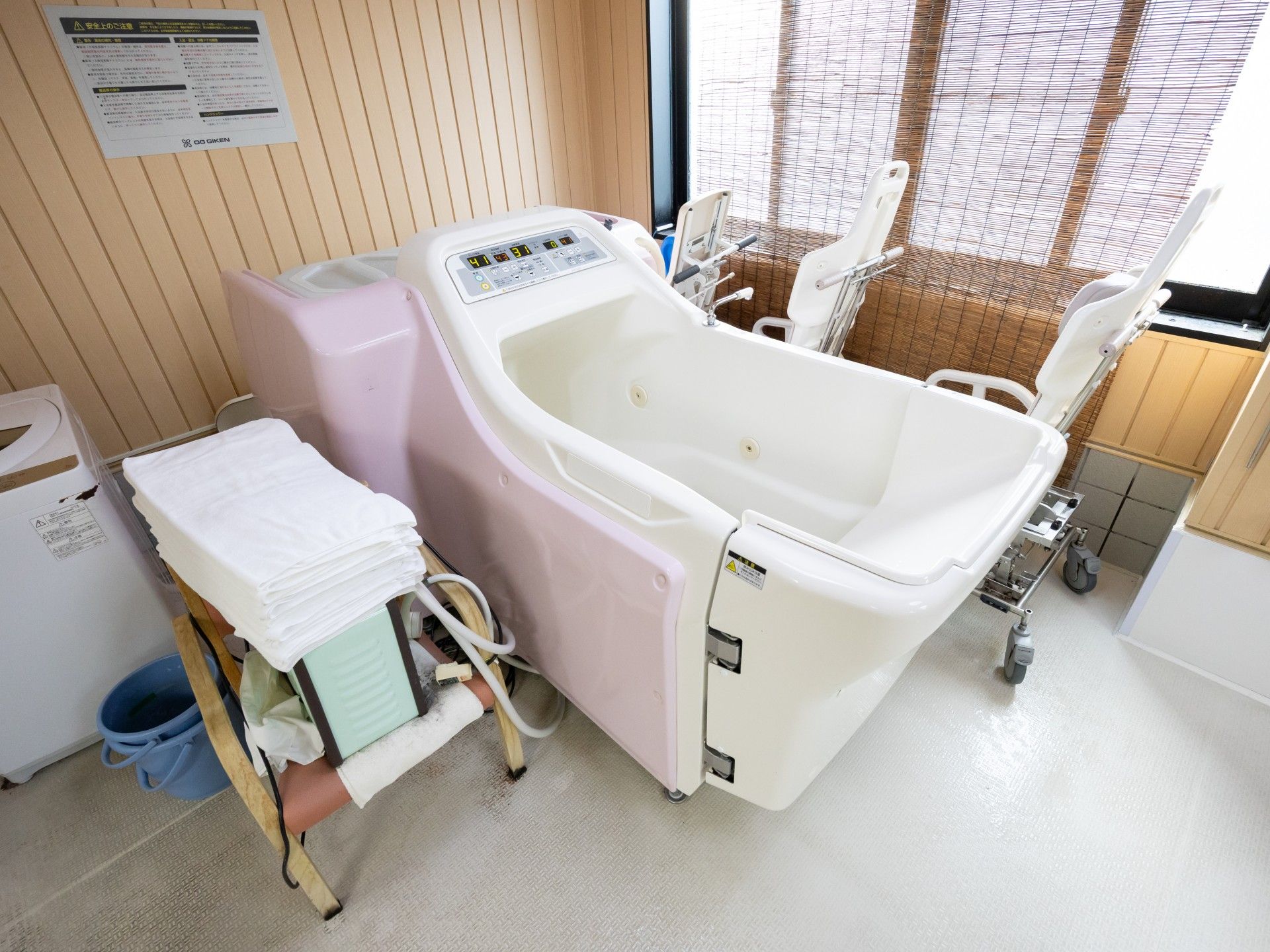 快適な入浴設備