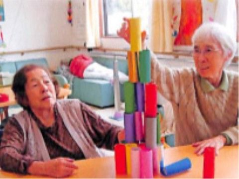 楽しそうなレクリエーション活動