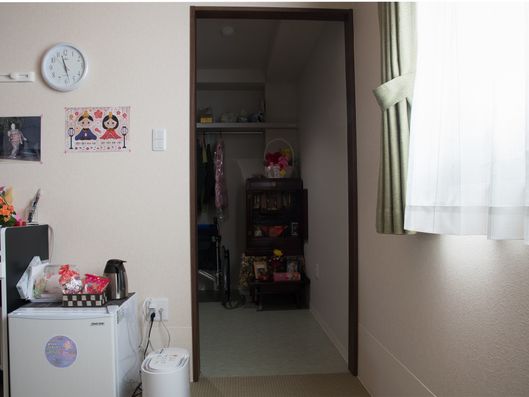 部屋のクローゼット