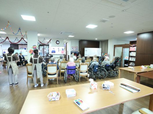 入所者みんなでリフレッシュ