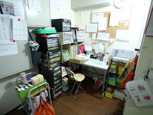 スタッフ用の部屋