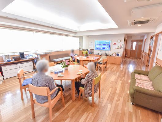 共用リビングの様子
