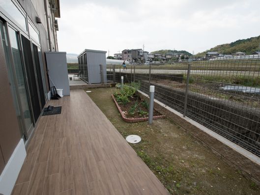 段差のない縁側