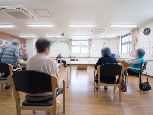 憩いの場としても使える居間