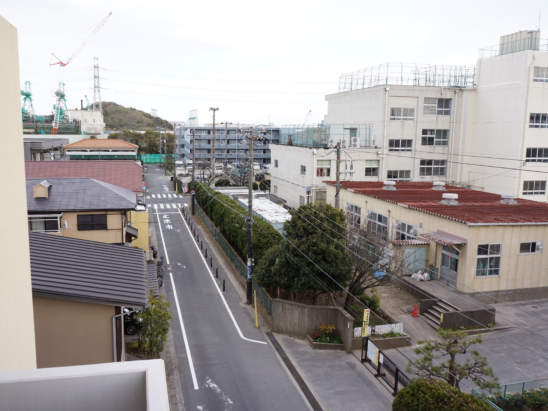 施設の周辺の景色。