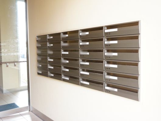 郵便受けのようす