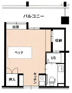 ふくよかケアプラザ大平寺の森の3階ＤTypeの間取り図