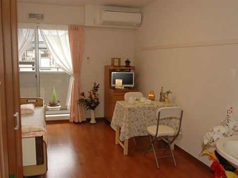 和やかな個室の居室