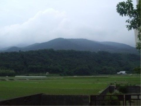 施設の窓からは緑豊かな田園風景が羨望できる。緑が多くリラックスした時間をお過ごしいただけるのも、当施設の自慢である。