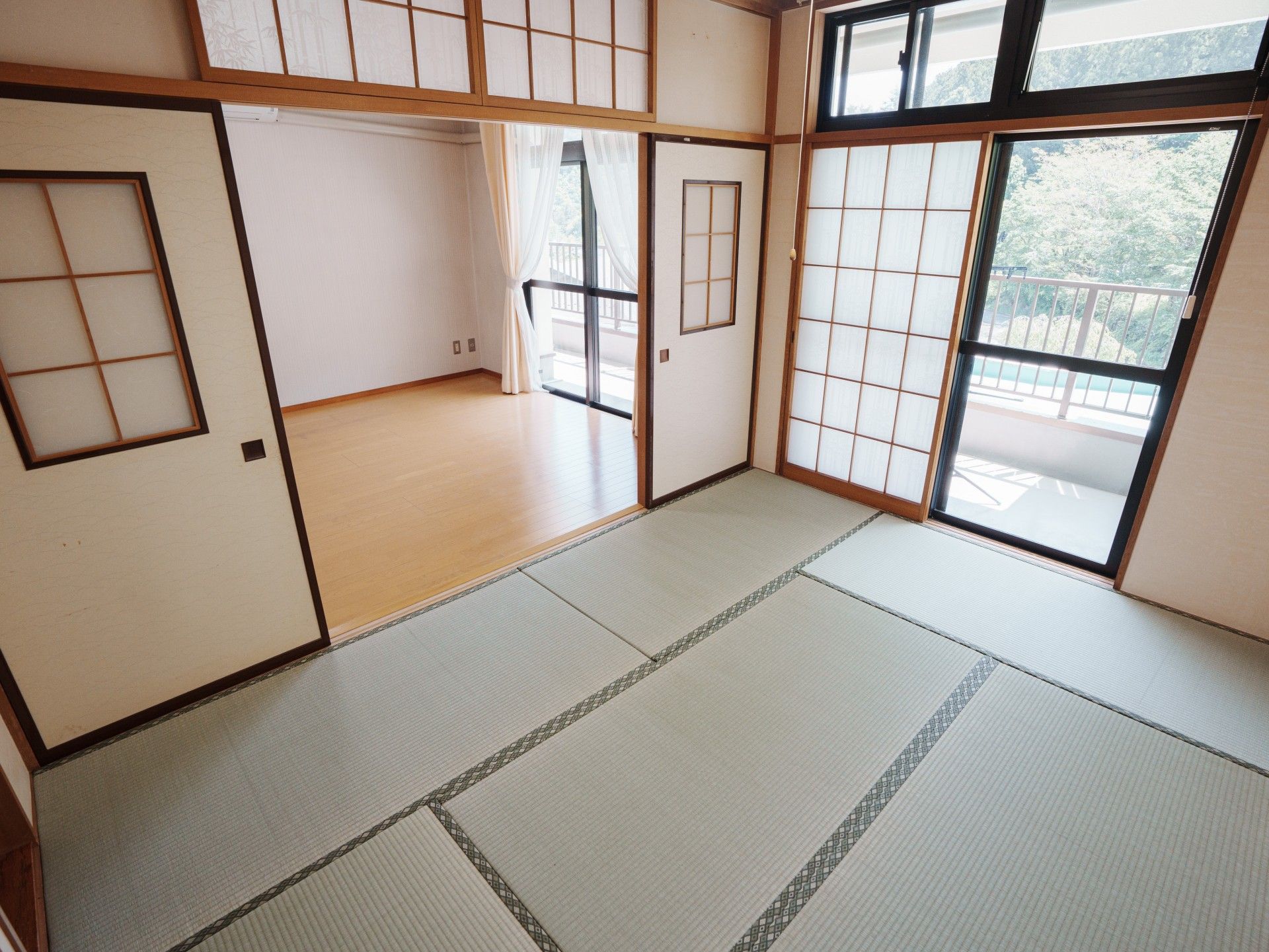 和室のリビングスペース