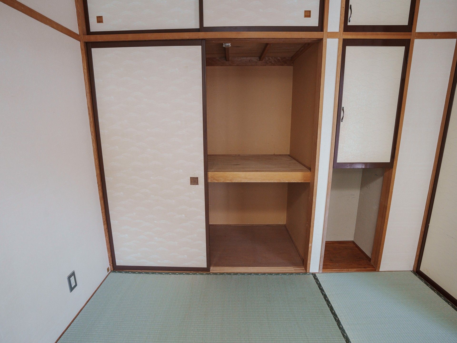 和室の収納スペース