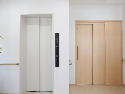 ドアは少ない引き戸