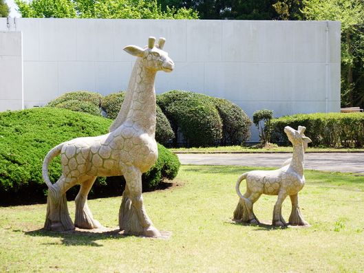 キリンのオブジェ