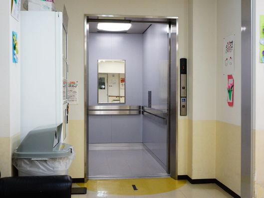 エレベーターの様子