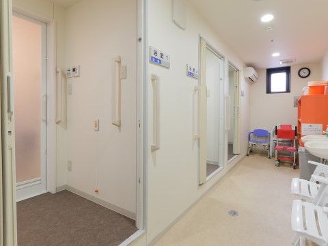 「住宅型有料老人ホーム Jsハウス川越新宿」浴室。1日のお疲れをどうぞ癒してください。