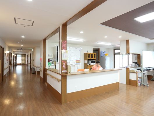 食堂のカウンター