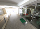 快適な屋内通路のある介護施設