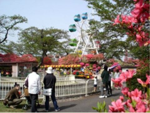 「万葉かぬま」周辺の公園