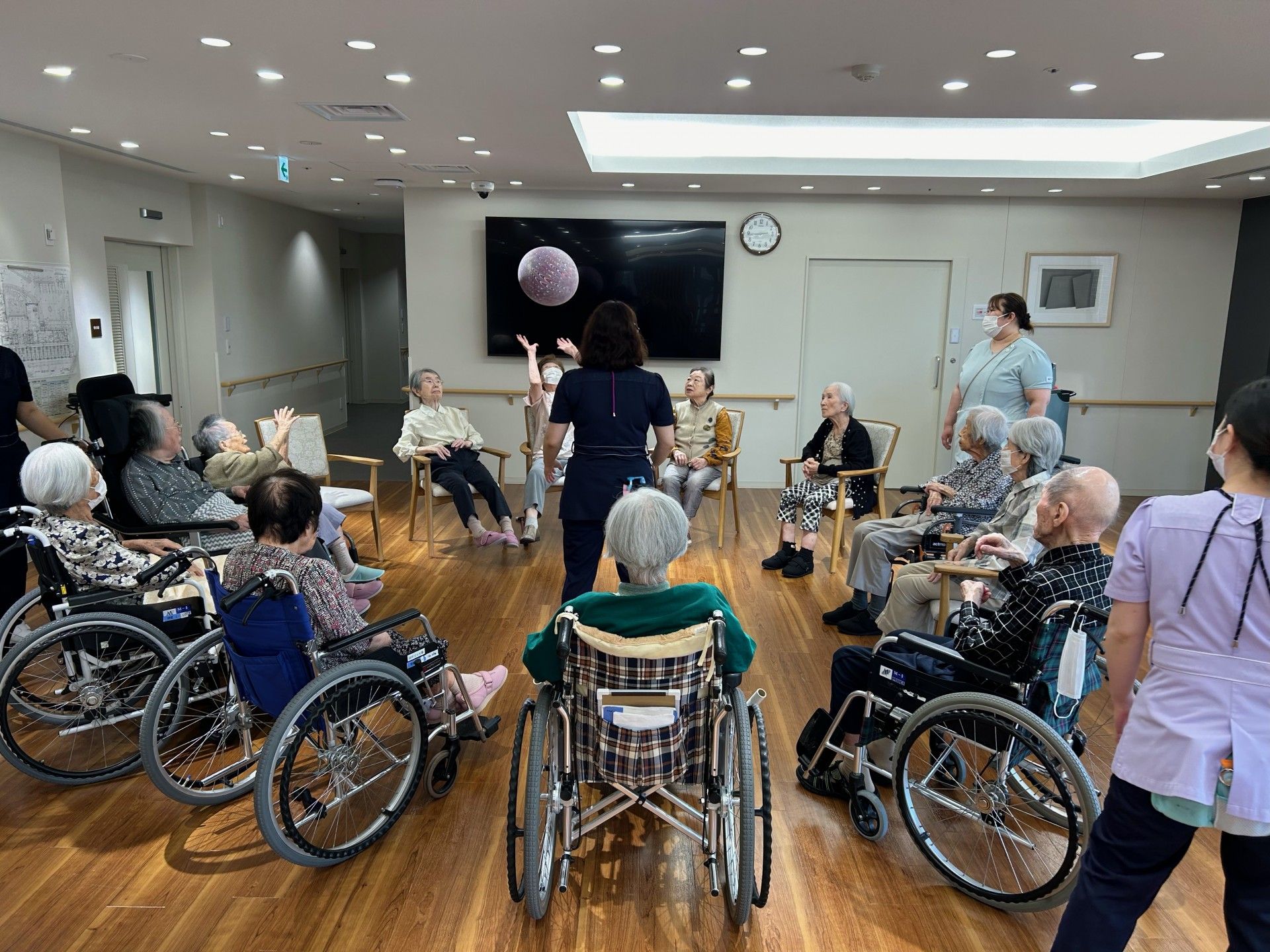 介護付有料老人ホーム「博愛ナーシングヴィラ」のリハビリ施設