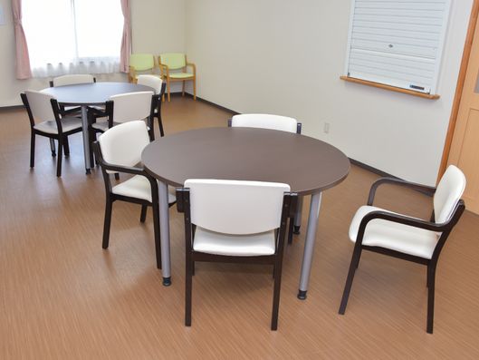 ゆとりのある談話室
