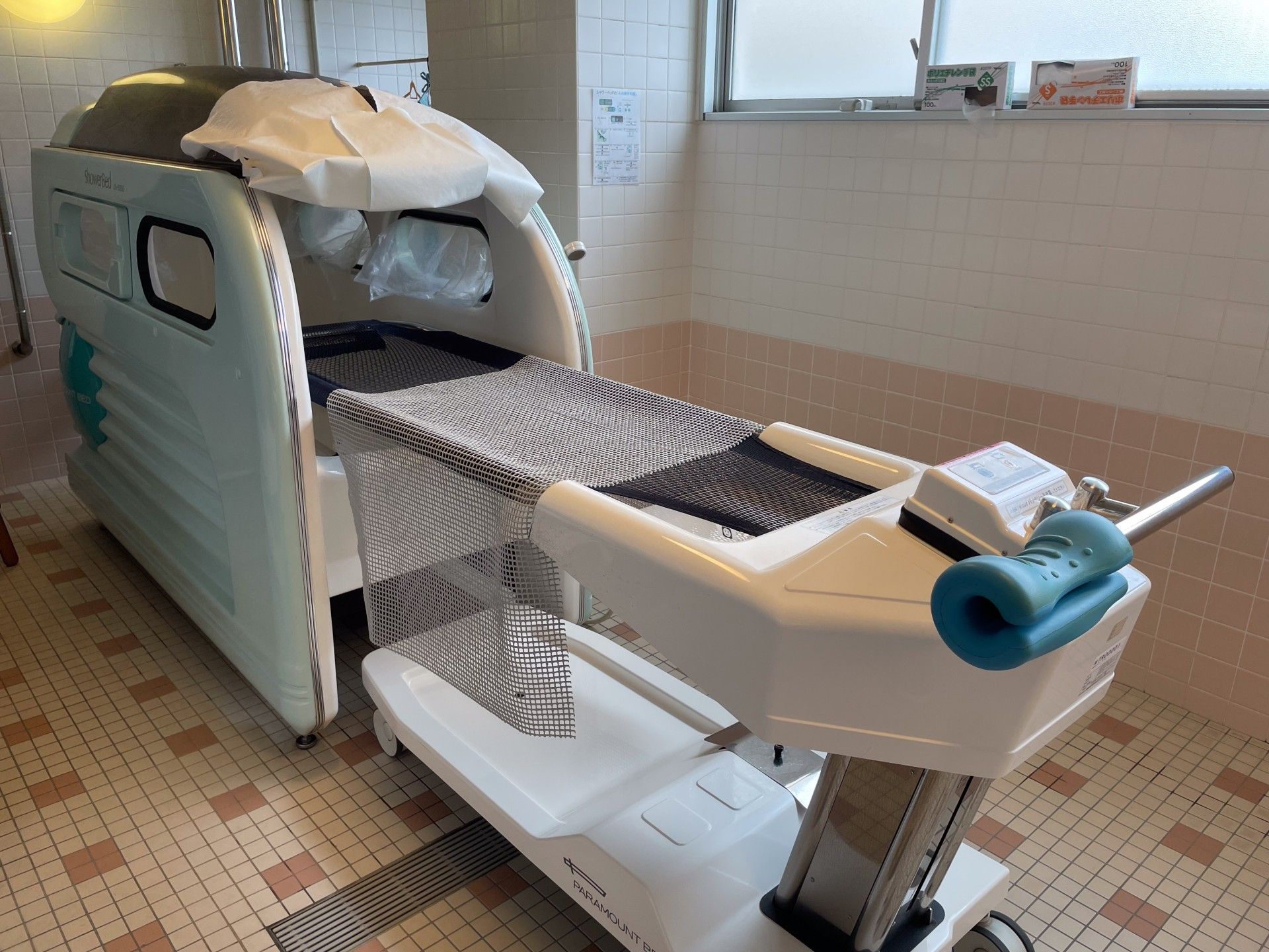 自動入浴装置のある浴室