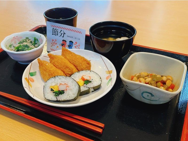 和風の栄養満点手作り食事