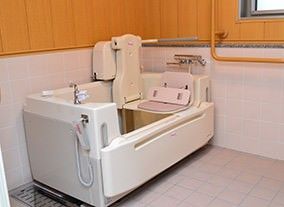 機能的な浴室設備