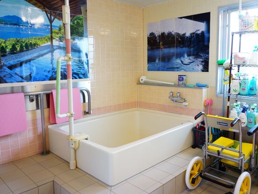 安全にしようできる浴室