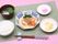彩り豊かな食事の一例