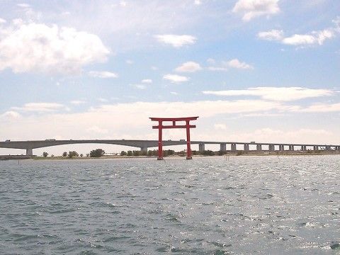 「やさしい手シニアリビングやさしえ細江」浜名湖です。