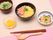 彩り豊かな食事セット
