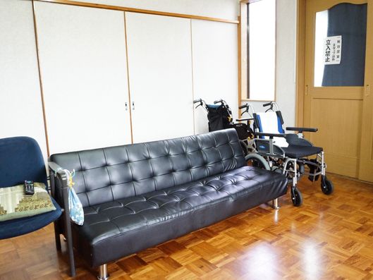 談話スペースの家具