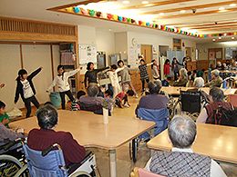活動的なイベントの様子