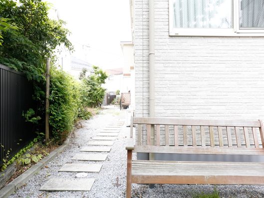 きれいに整備されて敷地