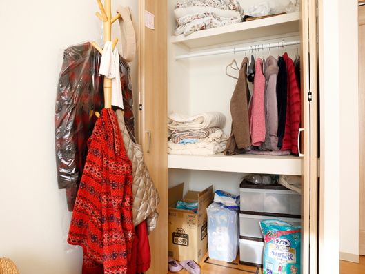 十分な収納スペース