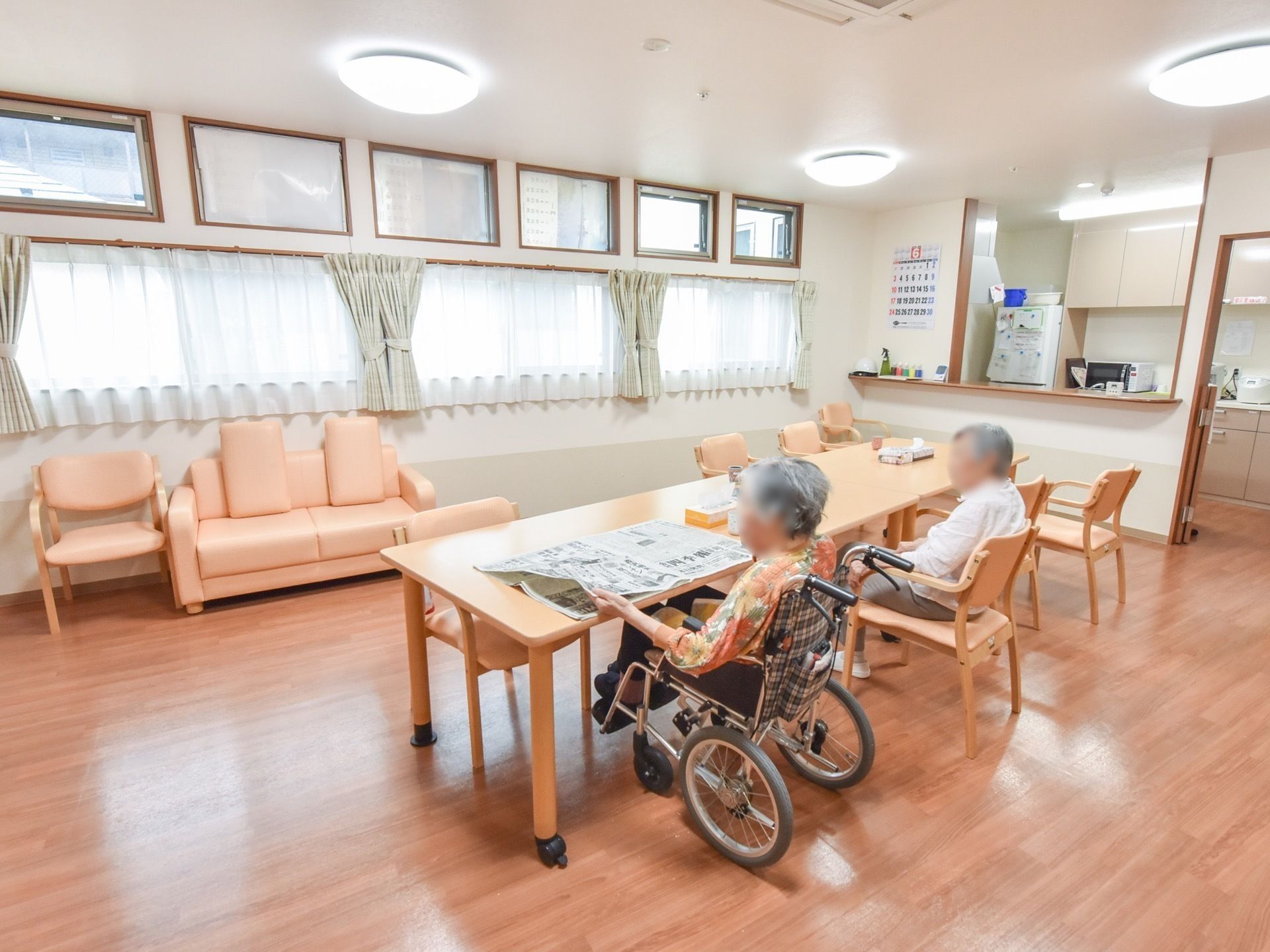 「花物語はしもとナーシング」お食事風景