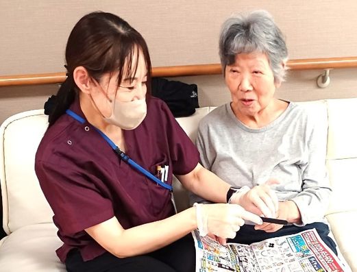 ご入居者様の様子①