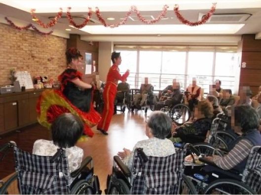 介護付有料老人ホーム花咲の催し物