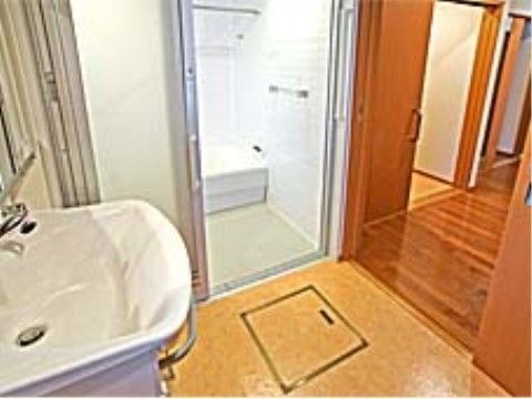 洗面台が設置された脱衣所