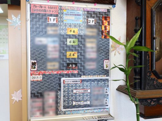 スタッフ一覧表