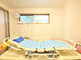 介護施設の入浴設備が整った部屋