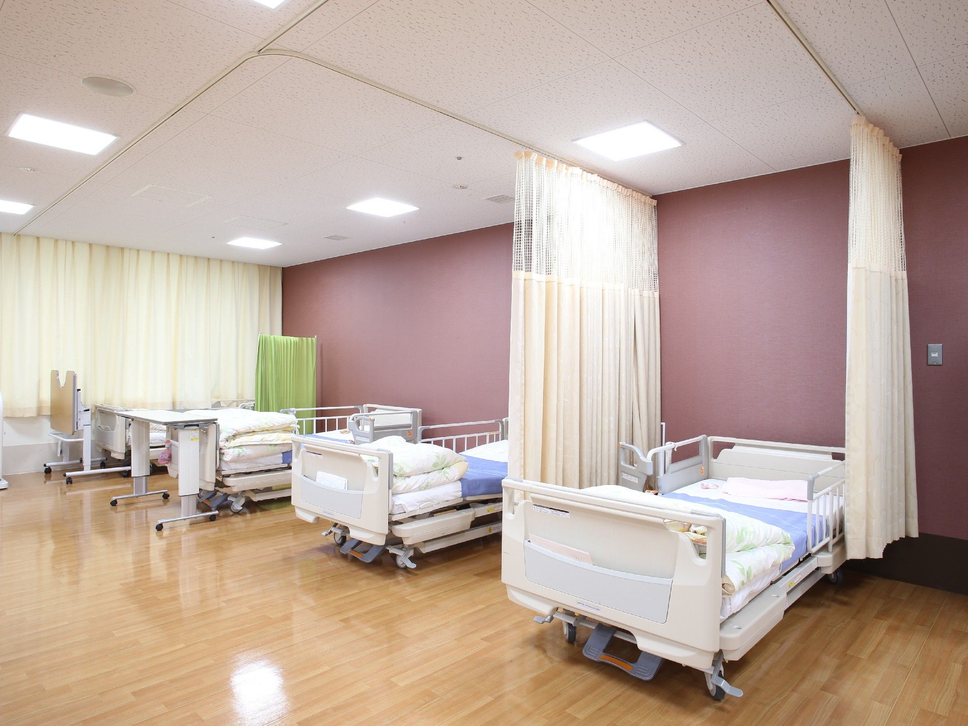 施設と同じ建物に併設されているリハビリステーション