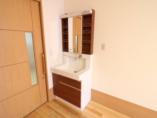 機能的な洗面化粧台