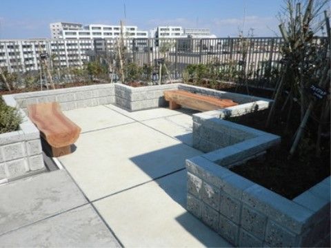 快適な屋上庭園