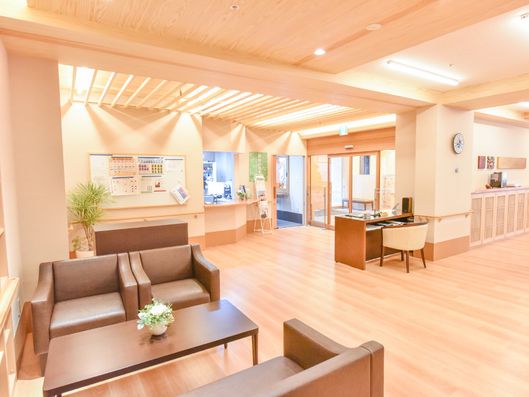 くつろぎやすい面会ルーム