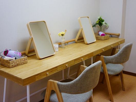 女性に嬉しい化粧台