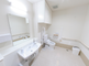 ゆったりとした清潔なトイレ施設