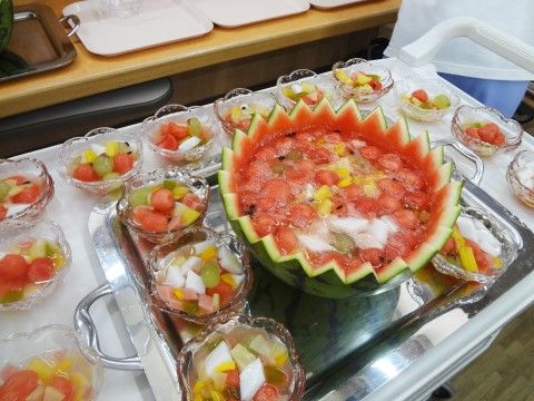 「有料老人ホームやよいのもり」フルーツパーティー